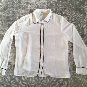 White business blouse